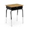 Virco 23-31 in. H, Metal Frame / Particle Board Top 24 in. W X 785MBB - alternate 1
